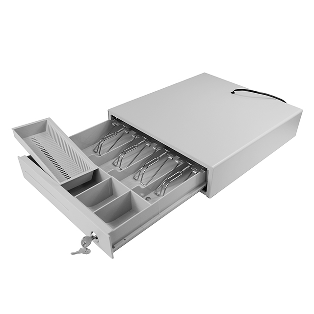 Adjustable 8 Coins Small Cash Drawer with Micro Switch